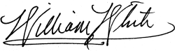 William White signature